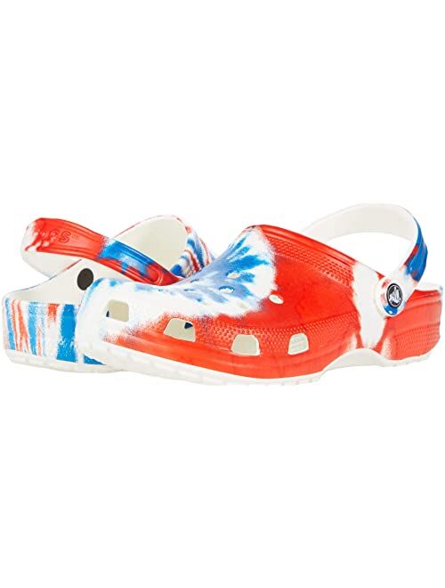 Crocs Classic Tie-Dye Graphic Clog