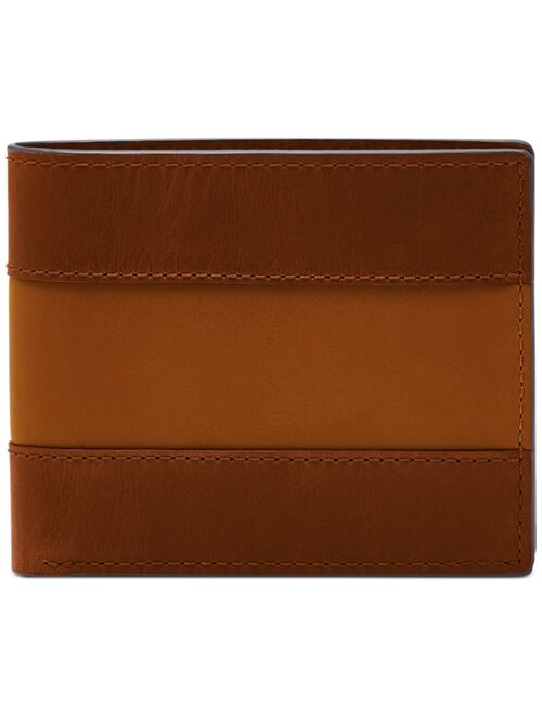 Fossil Men's Everett Bifold Flip ID Wallet