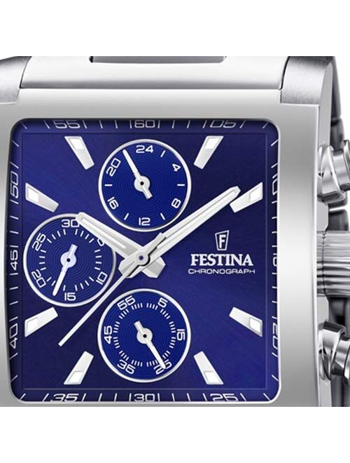 Festina | Mens Stainless Steel Chronograph | Blue Dial | F20423/2