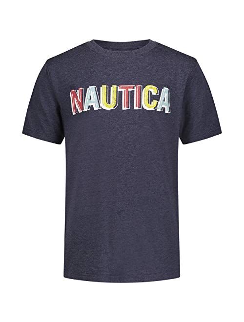 Nautica Boys' High Density Screen Print Graphic Tee