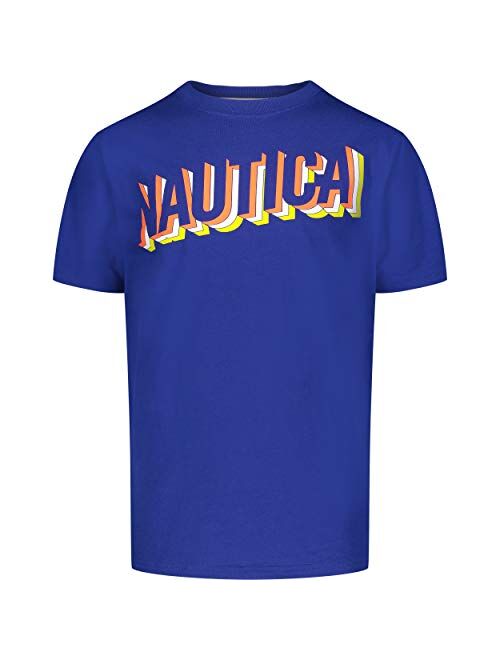 Nautica Boys' High Density Screen Print Graphic Tee