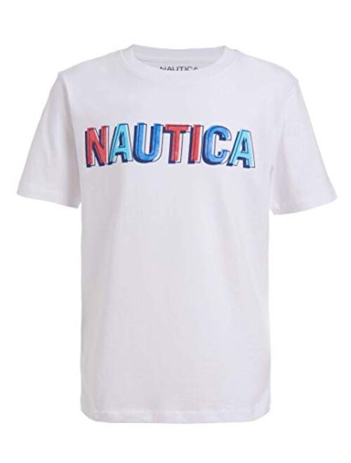 Nautica Boys' High Density Screen Print Graphic Tee