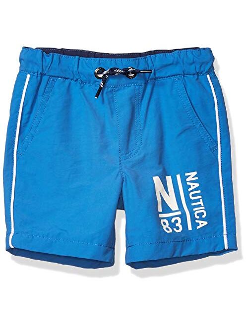 Nautica Boys' Mid-Length Pull on Shorts