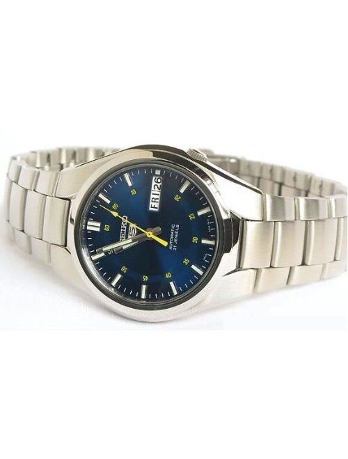 SNK615K1 Seiko 5 Automatic Mens Analog Blue Business Automatic Seiko