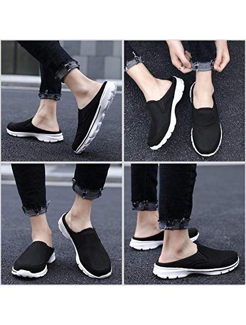 ChayChax Womens Mens Slip-on Mules House Slippers Shoes Comfortable Casual Indoor Outdoor Slippers Clogs Non Slip