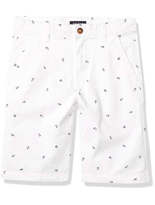 Nautica Boys' Flat Front Shorts