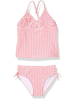 Girls' Two-Piece Bikini Swimsuit Bathing Suit