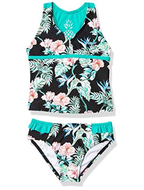 Tommy Bahama Girls' Two-Piece Bikini Swimsuit Bathing Suit