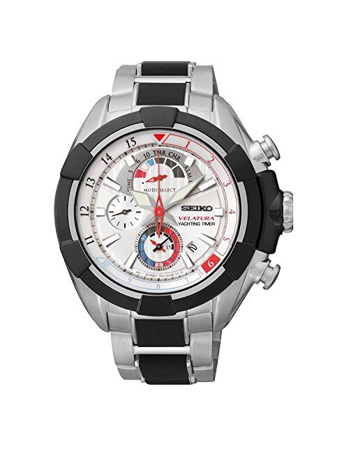 Seiko SPC145P1 Velatura Mens Watch - Silver Dial