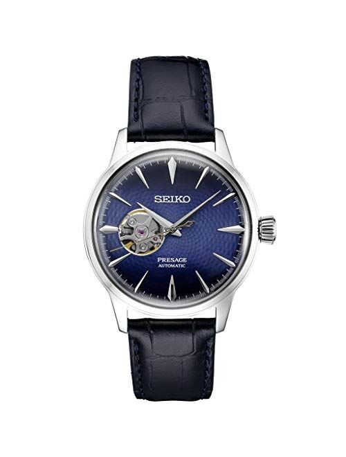 SEIKO Presage Cocktail Time Blue Moon Open Heart Model SSA405J1