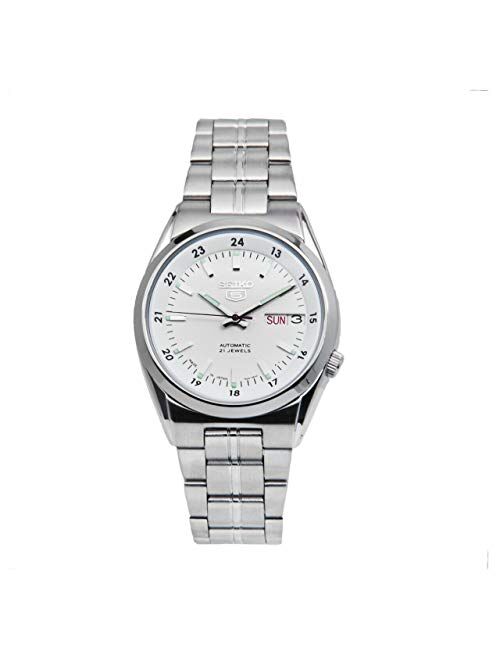 Seiko 5 SNK559J1 Stainless Steel Automatic Analog Mens Watch 100M WR SNK559 New