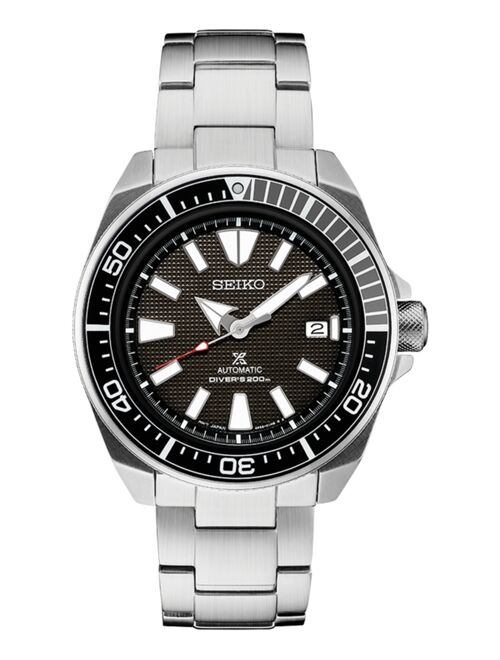 Seiko Men's Automatic Prospex Stainless Steel Bracelet Watch 44mm