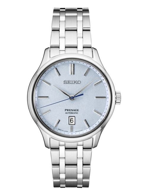 Seiko Men's Automatic Presage Stainless Steel Bracelet Watch 42mm