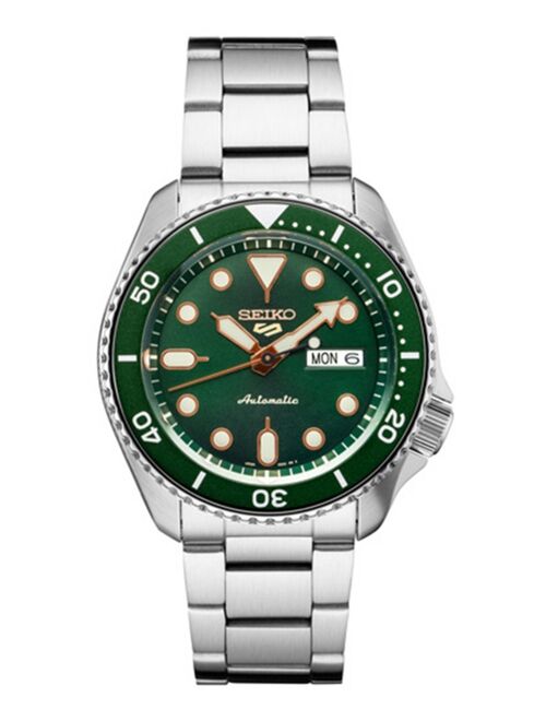 Seiko Men's Automatic Stainless Steel Bracelet Watch 40mm