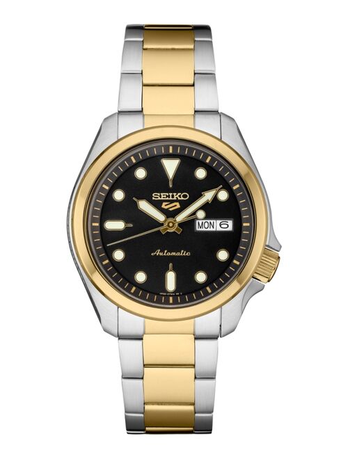 Seiko Men's Automatic 5 Sports Two-Tone Stainless Steel Bracelet Watch 40mm