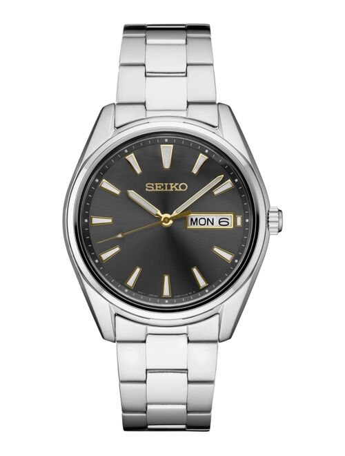 Seiko Men's Essential Stainless Steel Bracelet Watch 40.2mm