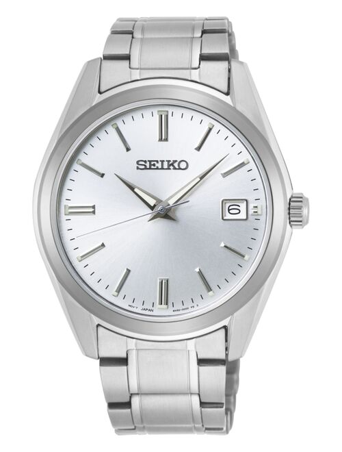 Seiko Men's Essentials Stainless Steel Bracelet Watch 40.2mm