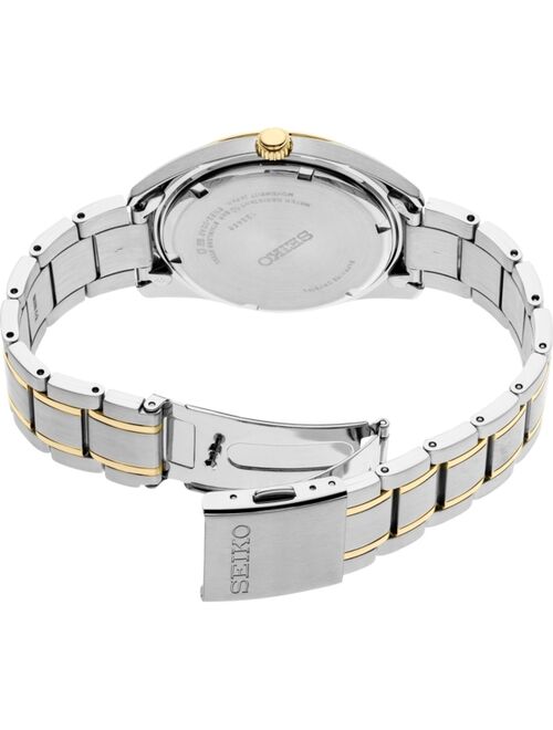 Seiko Men's Essentials Two-Tone Stainless Steel Bracelet Watch 40.2mm