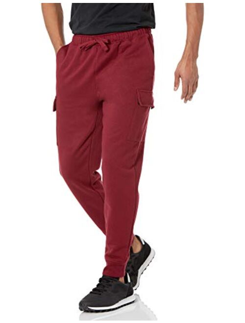 Amazon Essentials Men's Cargo Fleece Jogger Sweatpant