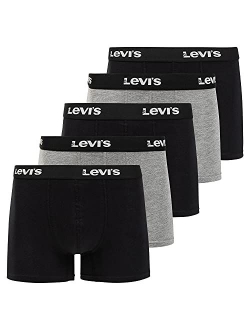 Mens Stretch Boxer Brief Underwear Breathable Stretch Underwear 5 Pack