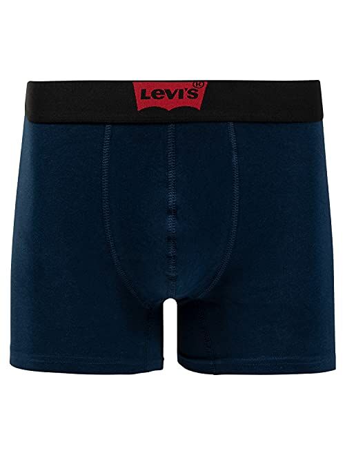 Levi's Mens Stretch Boxer Brief Underwear Breathable Stretch Underwear 5 Pack