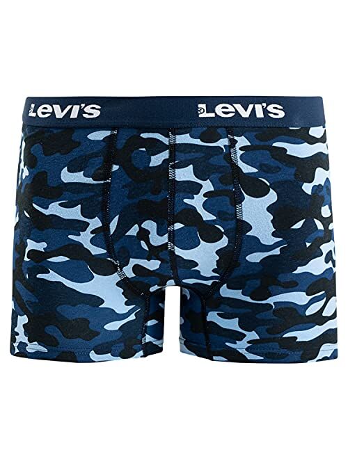 Levi's Mens Boxer Briefs Breathable Stretch Underwear 4 Pack