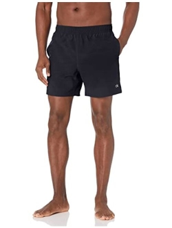 Men's Elastic Waist Quick Dry Swim Trunk