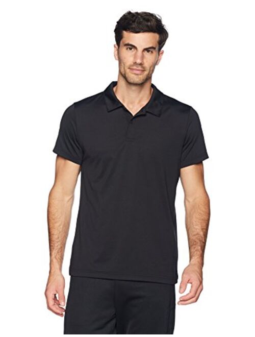 Amazon Brand - Peak Velocity Men's Aeros Performance Short Sleeve Quick-dry Athletic-Fit Polo Shirt