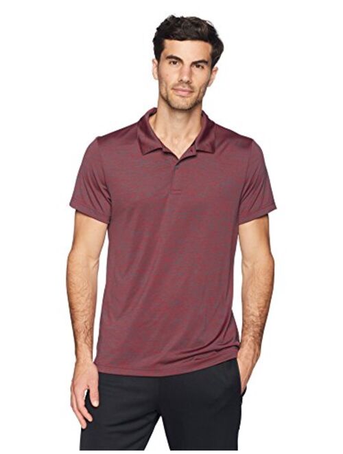 Amazon Brand - Peak Velocity Men's Aeros Performance Short Sleeve Quick-dry Athletic-Fit Polo Shirt