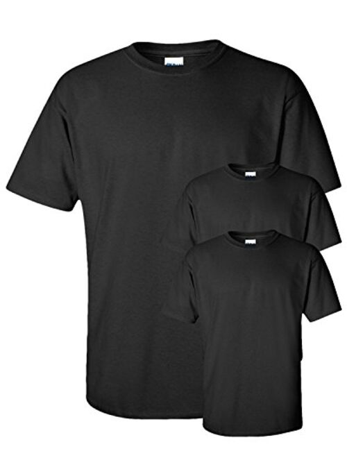 Gildan Mens Ultra Cotton T-Shirt 3 Pack