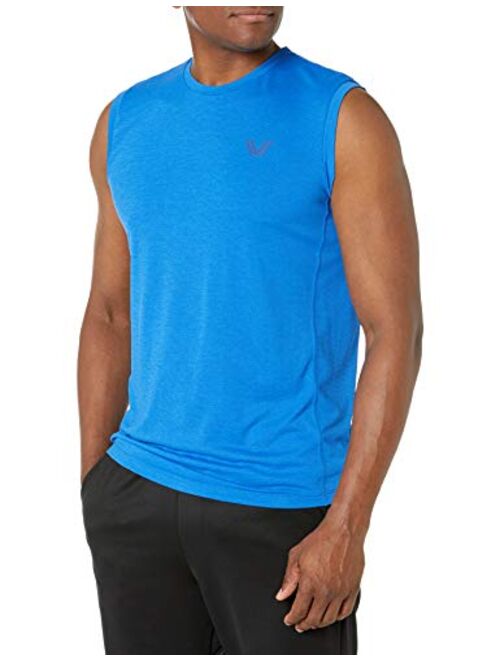 Amazon Brand - Peak Velocity Men's VXE Sleeveless Quick-Dry Multiple-fit Muscle Tank Top