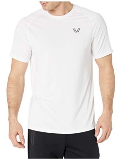 Amazon Brand - Peak Velocity Men's VXE Short Sleeve Quick-dry Loose-Fit T-Shirt