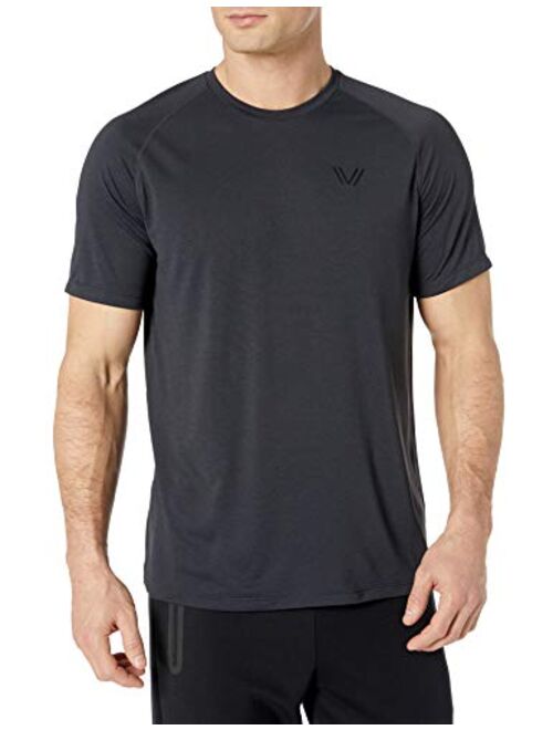 Amazon Brand - Peak Velocity Men's VXE Short Sleeve Quick-dry Loose-Fit T-Shirt