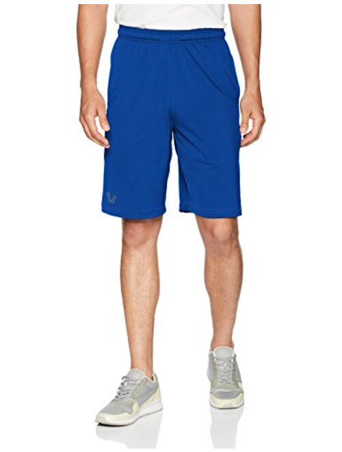 Amazon Brand - Peak Velocity Men's Elite-Stretch Quick-Dry 10" Short