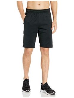 Amazon Brand - Peak Velocity Men's Quantum Fleece Loose-Fit Short