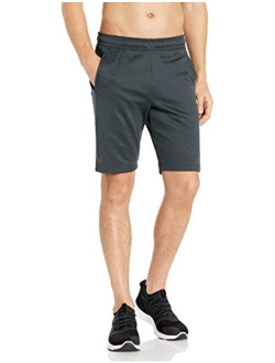 Amazon Brand - Peak Velocity Men's Quantum Fleece Loose-Fit Short