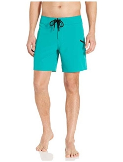 Amazon Brand - Peak Velocity Men's 7'' Athletic-Fit Performance Board Short