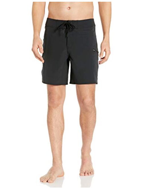 Amazon Brand - Peak Velocity Men's 7'' Athletic-Fit Performance Board Short