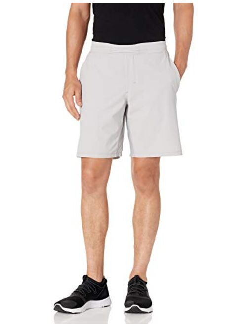 Amazon Brand - Peak Velocity Men's 9'' Knit Waistband Training Short