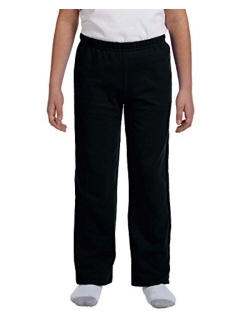 Heavy Blend Youth 8 oz. 50/50 Open-Bottom Sweatpants