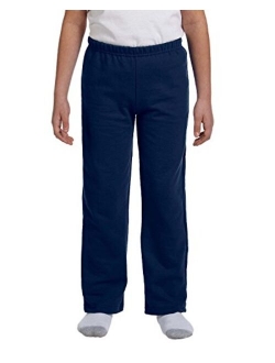 Heavy Blend Youth 8 oz. 50/50 Open-Bottom Sweatpants