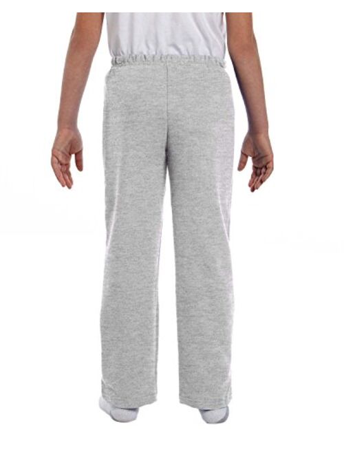 Gildan Heavy Blend Youth 8 oz. 50/50 Open-Bottom Sweatpants