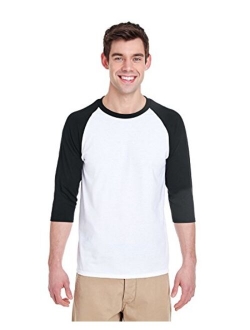 G5700 Heavy Cotton Adult 3/4 Raglan Tee