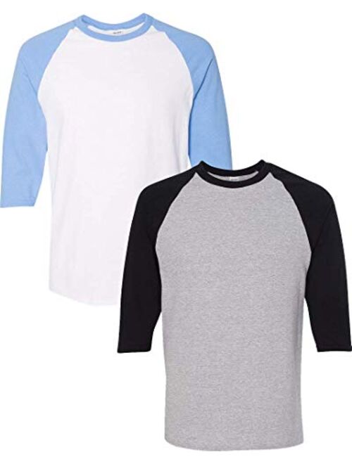 Gildan Heavy Cotton 3/4-Sleeve Raglan T-Shirt (G570)