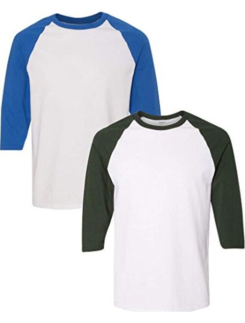 Gildan Heavy Cotton 3/4-Sleeve Raglan T-Shirt (G570)