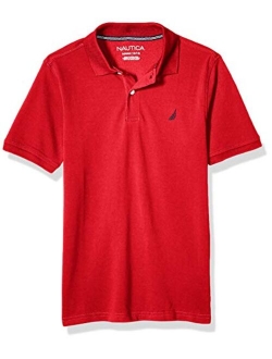 Boys' Short Sleeve Solid Polo