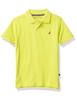 Boys' Short Sleeve Solid Polo