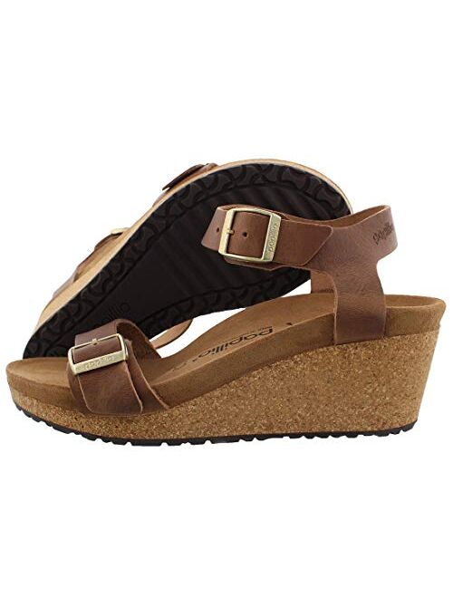 Birkenstock PU Adjustable Wedges Soley by Papillio