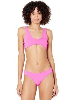 Heritage Fuchsia Glee Four-Way Reversible Bikini Top