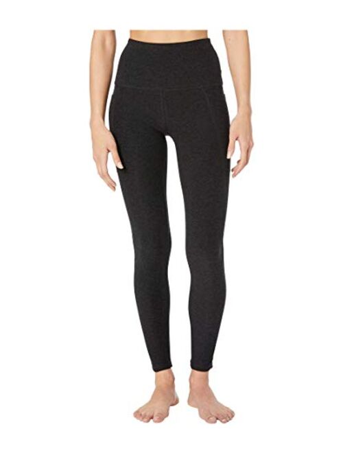 Beyond Yoga Spacedye Women's Textured High Waisted Pocket Midi Legging